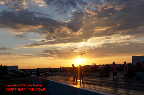 Sunset at San Antonio